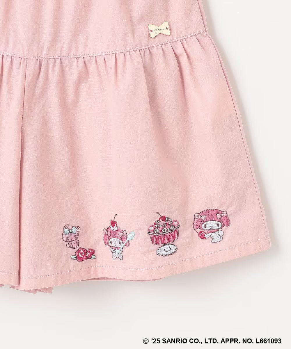 Japanese children's clothing aF#a325 x Sanrio cute printed skirt pants 100-150cm girls summer PANTS