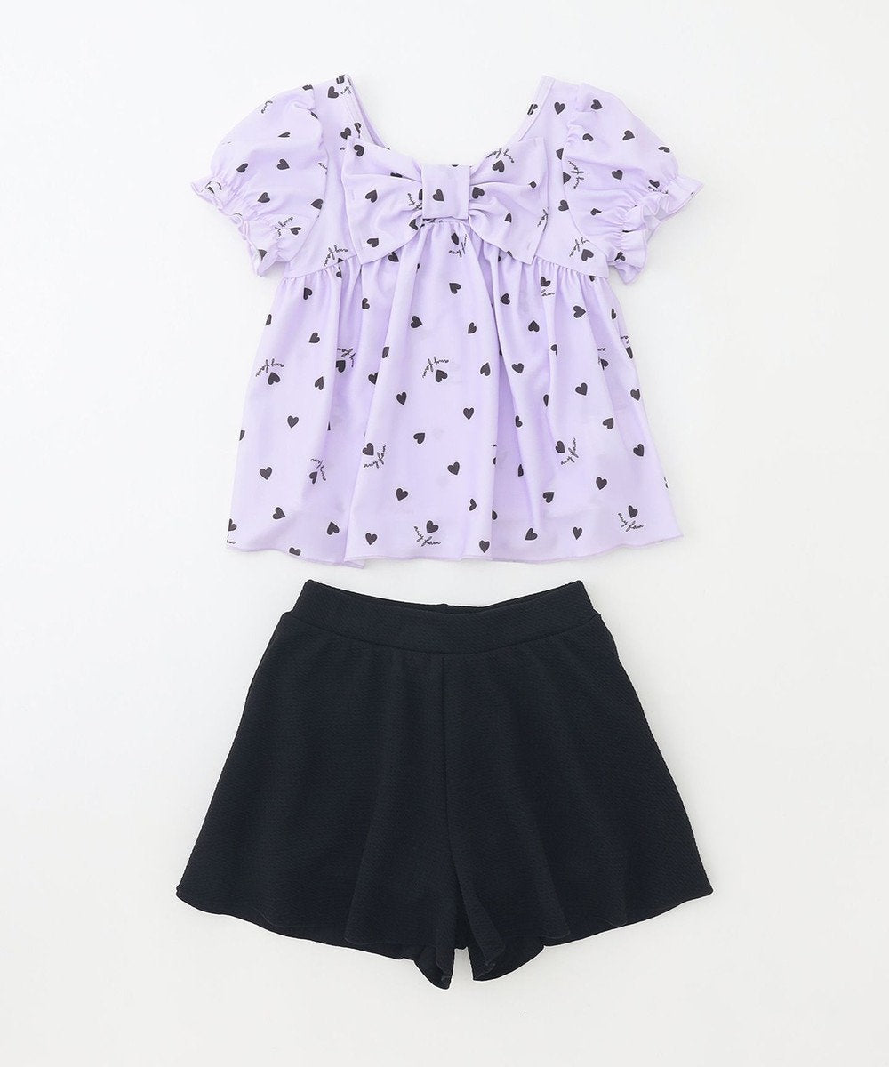 Japanese children's clothing aF#a325 UV protection cute swimsuit two-piece set 100-140cm girls summer play swimsuit special edition