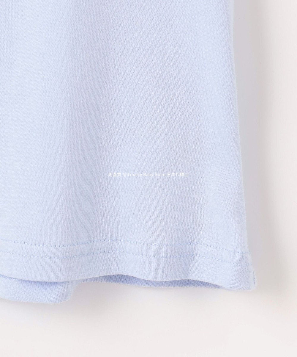 Japanese children's clothing aF#a325 beaded applique short-sleeved top 100-150cm girls summer TOPS