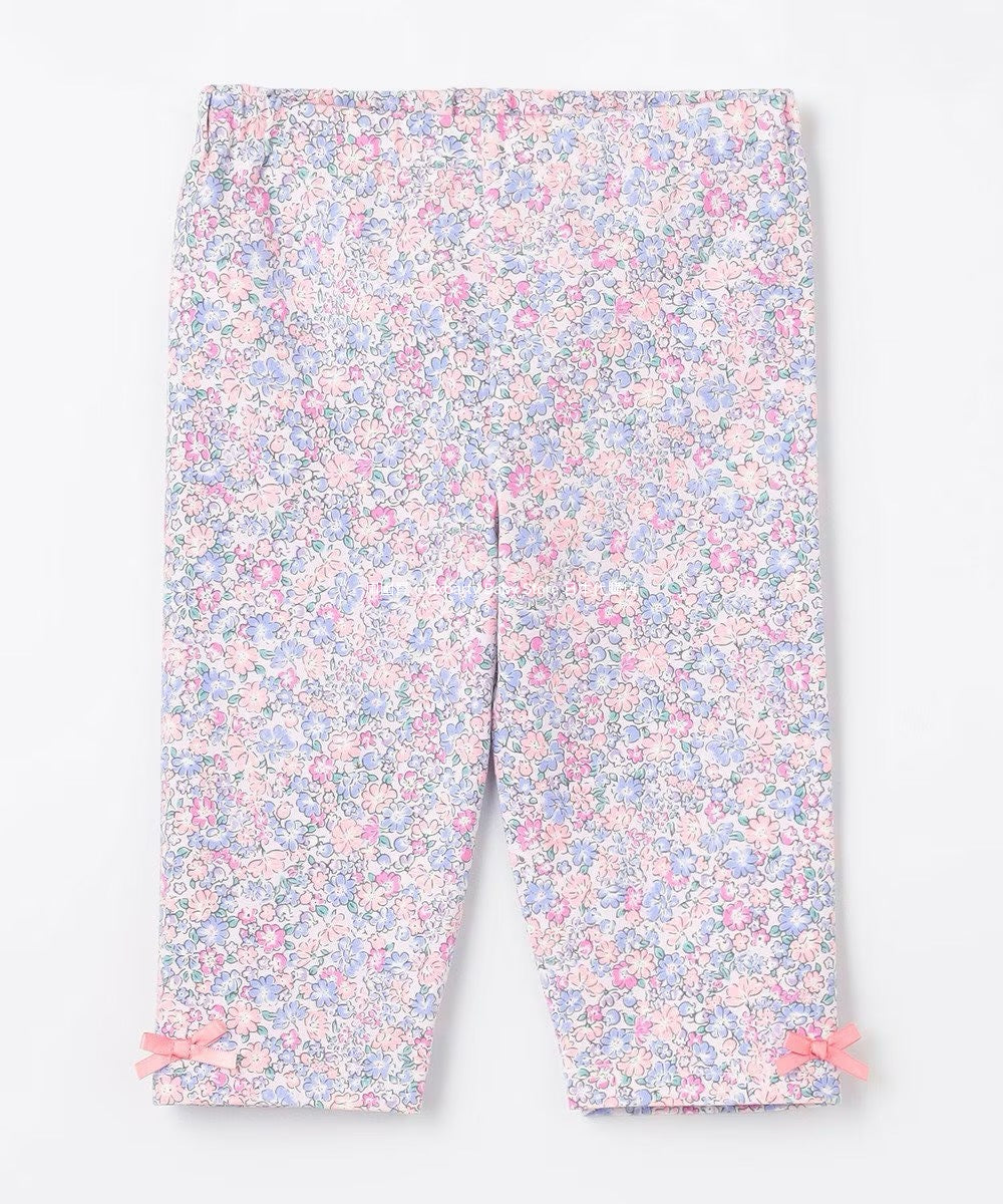 Japanese children's clothing aF#a325 stretch leggings 90-130cm girls summer PANTS