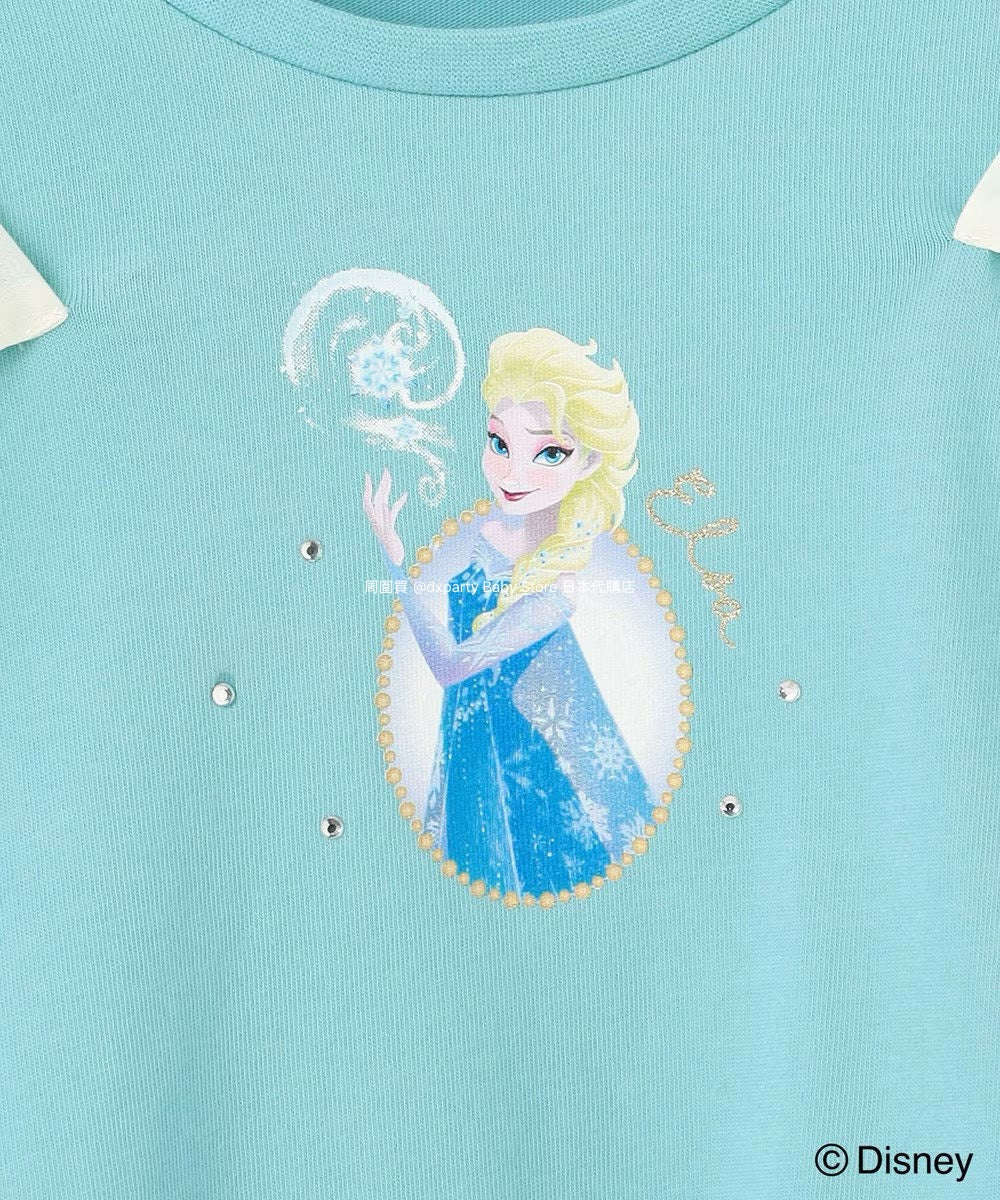 Japanese children's clothing aF#a325 x Disney Princess dress 90-140cm girls summer dresses Halloween special