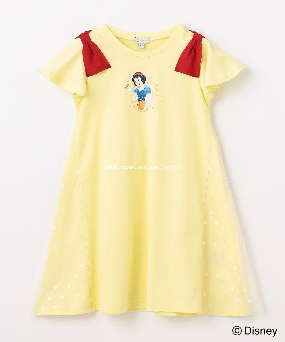 Japanese children's clothing aF#a325 x Disney Princess dress 90-140cm girls summer dresses Halloween special