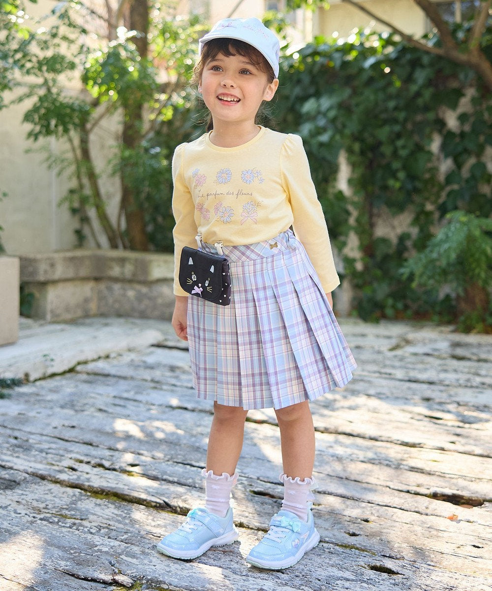 Japanese children's clothing aF#a325 cute printed top 90-160cm girls summer TOPS