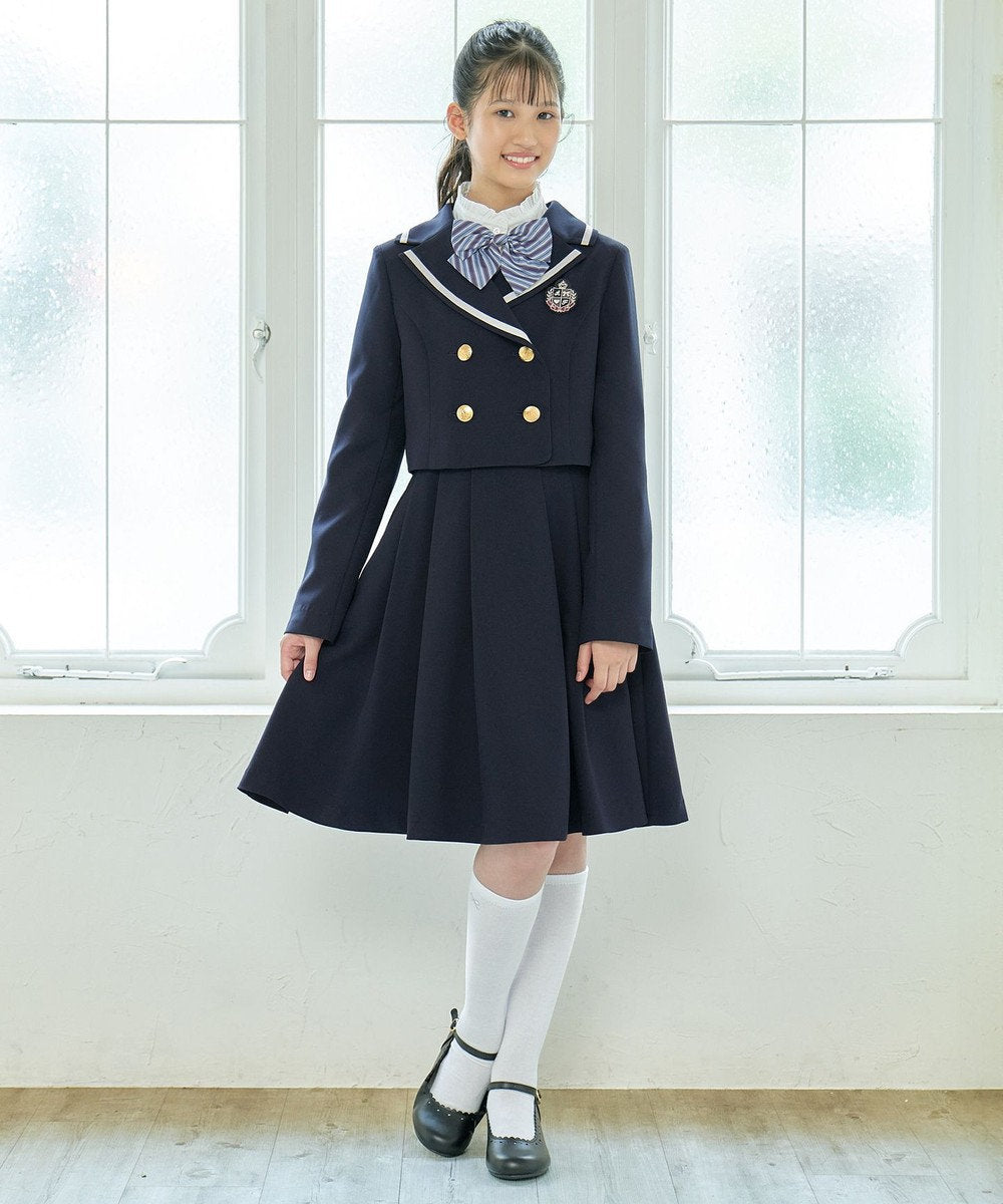 Japanese children's clothing aF#a325 preppy style five-piece suit 150-165cm girls summer TOPS DRESSES OUTERWEAR interview / banquet / performance