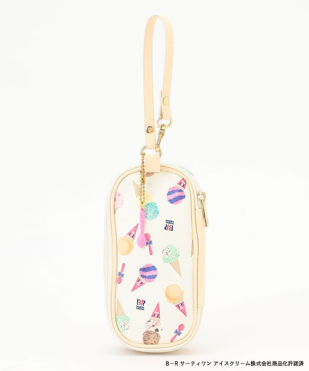 Directly shipped from Japan aF#a325 x Baskin-Robbins small hanging bag daily necessities