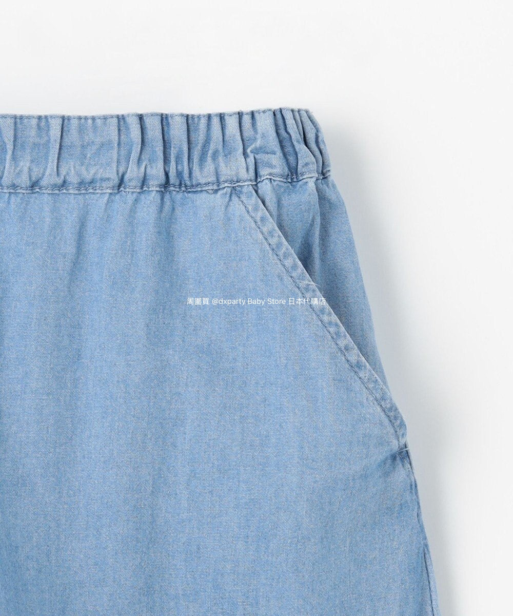 Japanese children's clothing aF#a325 scalloped hem shorts 100-160cm girls summer PANTS