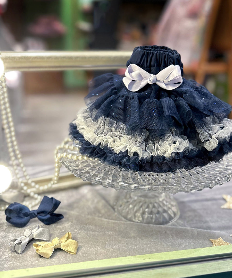 Japanese children's clothing panpantutu sapphire tutu skirt 70-140cm girls' newborn baby summer SKIRTS