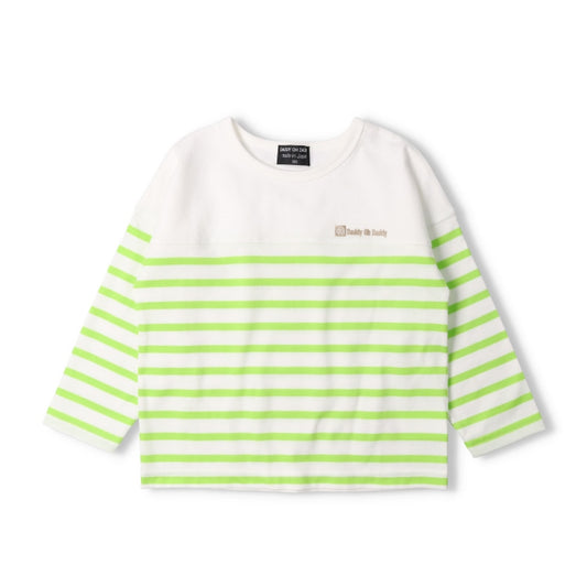 Daddy Oh Daddy Japanese-made striped tops (90-130cm) for boys (summer TOPS)