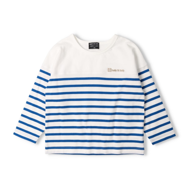 Daddy Oh Daddy Japanese-made striped tops (90-130cm) for boys (summer TOPS)
