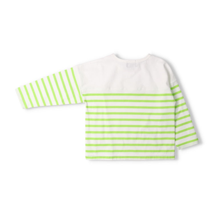 Daddy Oh Daddy Japanese-made striped tops (90-130cm) for boys (summer TOPS)