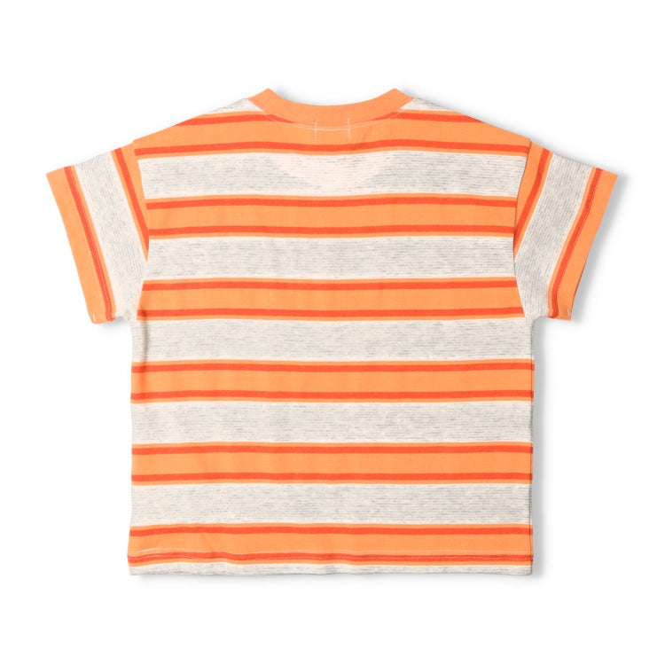 Daddy Oh Daddy Japanese-made striped tops (90-130cm) for boys (summer TOPS)