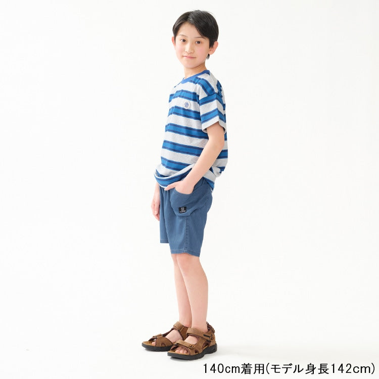 Daddy Oh Daddy Japanese-made striped tops (140-160cm) for boys (summer TOPS)