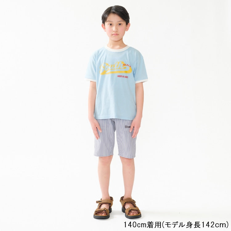 Daddy Oh Daddy Japanese-Made Printed Tops (140-160cm) for Boys (Summer)