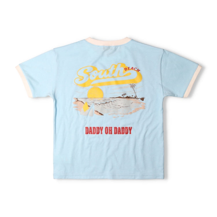 Daddy Oh Daddy Japanese-Made Printed Tops (140-160cm) for Boys (Summer)