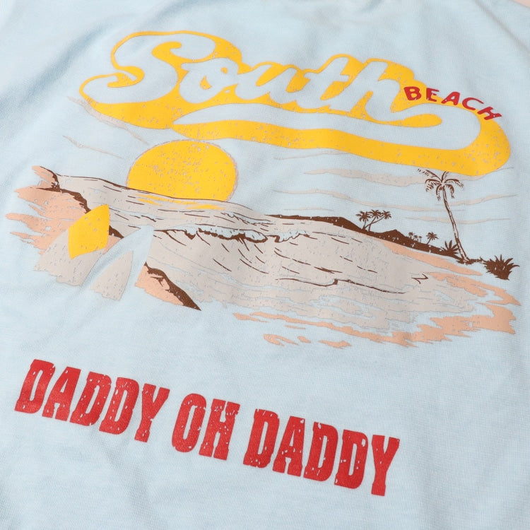 Daddy Oh Daddy Japanese-Made Printed Tops (140-160cm) for Boys (Summer)