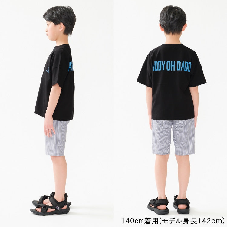 Daddy Oh Daddy Japanese-Made Printed Tops (140-160cm) for Boys (Summer)