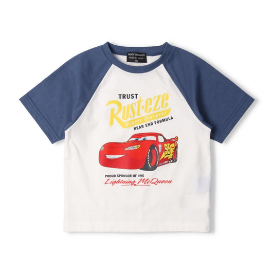 Daddy Oh Daddy x Disney Japan-Made Cars Print Top (90-140cm) for Boys (Summer)