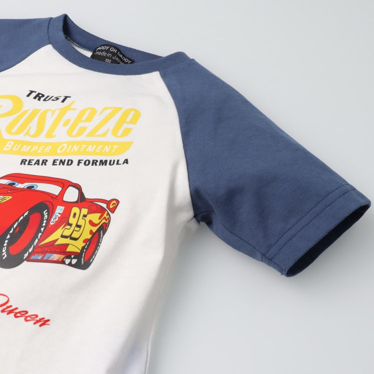 Daddy Oh Daddy x Disney Japan-Made Cars Print Top (90-140cm) for Boys (Summer)