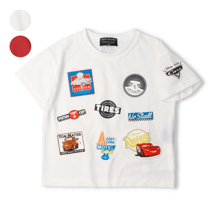 Daddy Oh Daddy x Disney Japan-Made Cars Print Top (90-140cm) for Boys (Summer)