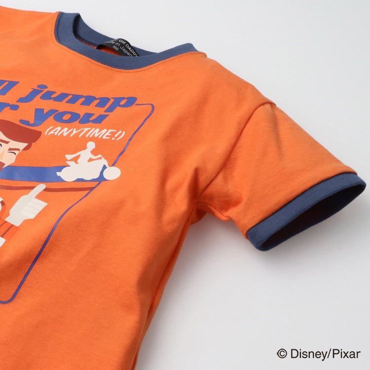 Japanese children's clothing Daddy Oh Daddy x Disney Japan-made Toy Story print top 90-140cm boys' summer TOPS