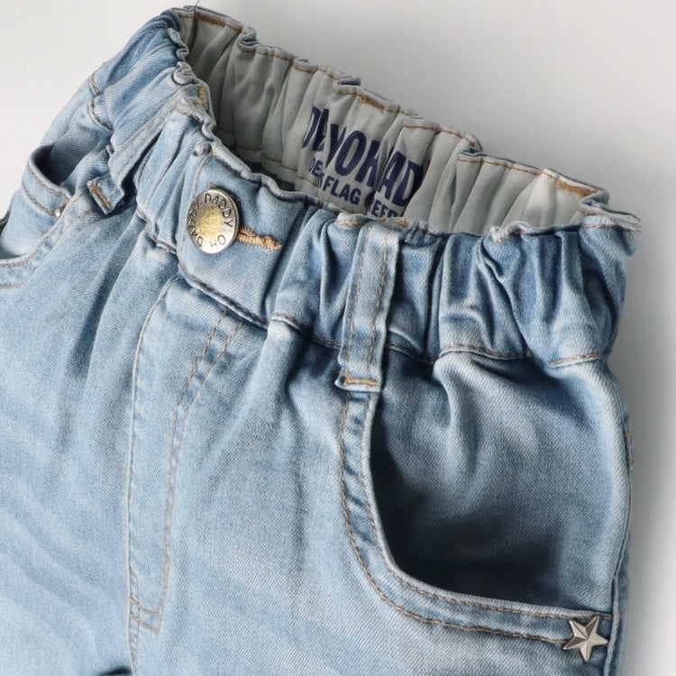 Japanese children's clothing Daddy Oh Daddy denim shorts 90-130cm boys' summer PANTS