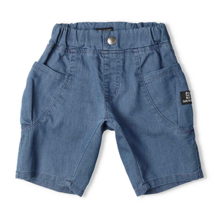 Japanese children's clothing Daddy Oh Daddy contact cool denim shorts 90-130cm boys' summer PANTS
