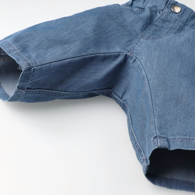 Japanese children's clothing Daddy Oh Daddy contact cool denim shorts 90-130cm boys' summer PANTS