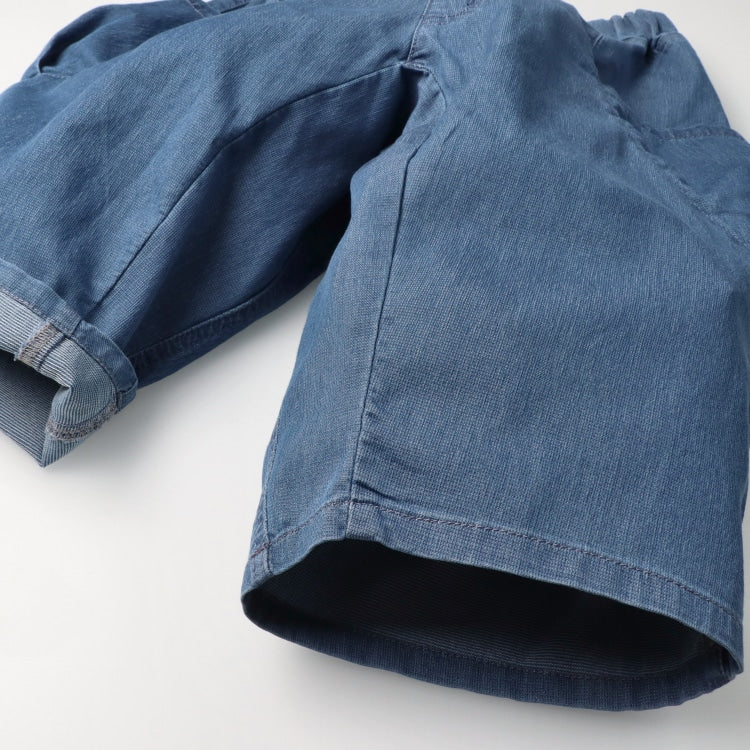 Japanese children's clothing Daddy Oh Daddy contact cool denim shorts 140-160cm boys' summer PANTS