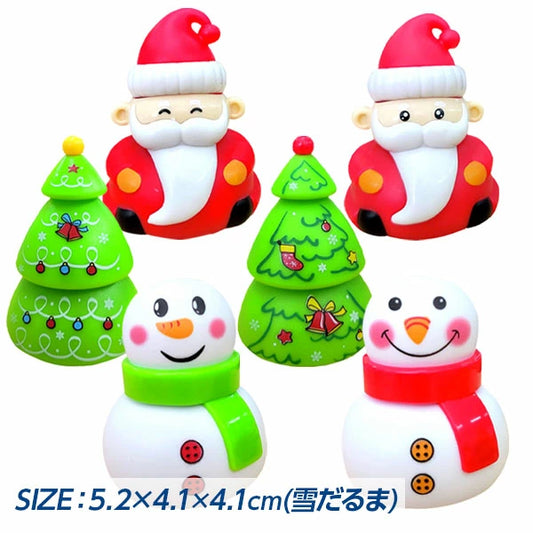 日本直送 聖誕回力車 隨機25個 聖誕快樂特輯 Christmas Party 發光/玩具/文具/小禮物