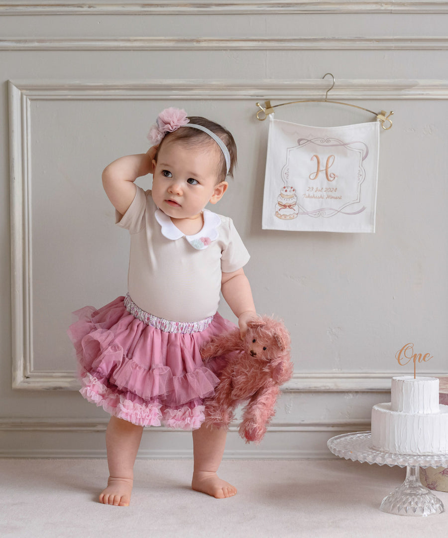 Japanese children's clothing panpantutu antique rose tutu skirt 70-140cm girls' newborn baby summer SKIRTS