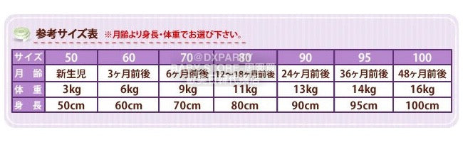 Waterproof pants/study pants 4 layers set of 5 80/90/95/100cm direct from Japan