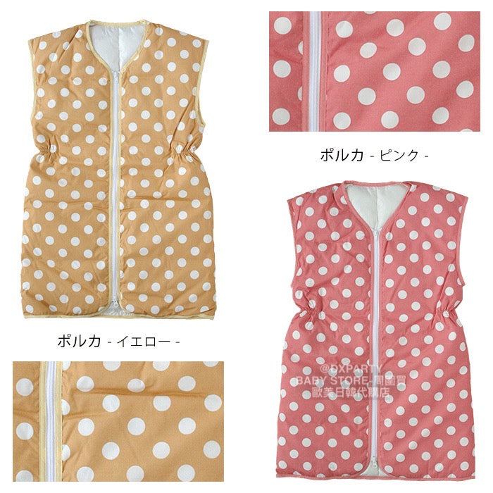 Japanese children's clothing, made in Japan, down vests and sleeping bags, 80-130cm, boys' and girls' autumn and winter sleeping bag series