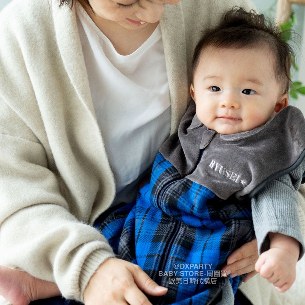Japanese children's clothing, made in Japan, zippered sleeping bag with embroidered name, newborn - 110cm, autumn and winter boys' and girls' sleeping bag series, newborn baby