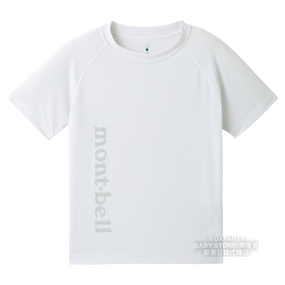 Mont-Bell UV-Proof/Ultra-Thin/Coolest/Deodorant Sports Tops (100-120cm) for Boys and Girls Summer