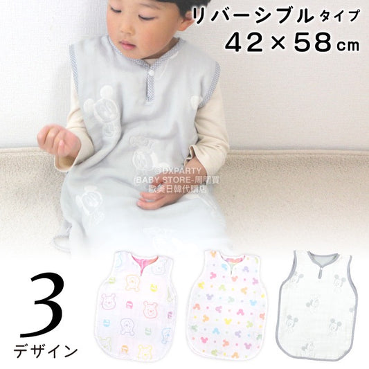 Direct from Japan, made in Japan, double-sided six-layer yarn pullover sleeping bag, 42×58cm, 100% cotton, suitable for all seasons.