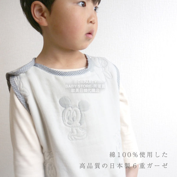 日本直送  日本製 六重紗 肩扣款睡袋 42×58cm 100%純棉 四季款 睡袋系列
