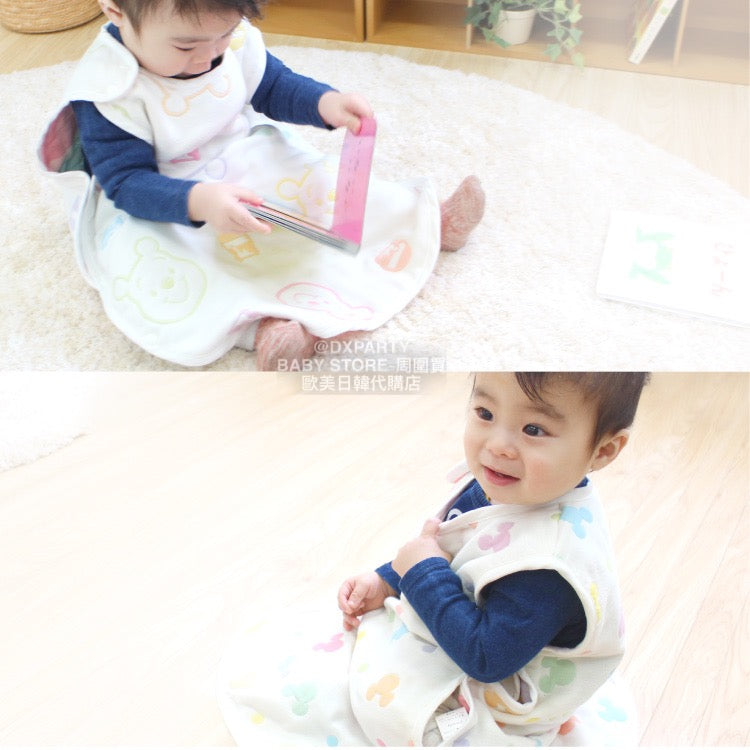 Direct from Japan, made in Japan, six-piece yarn shoulder buckle sleeping bag, 42×58cm, 100% cotton, all-season sleeping bag series