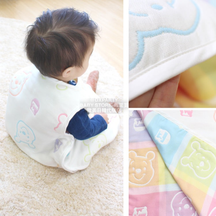 Direct from Japan, made in Japan, six-piece yarn shoulder buckle sleeping bag, 42×58cm, 100% cotton, all-season sleeping bag series