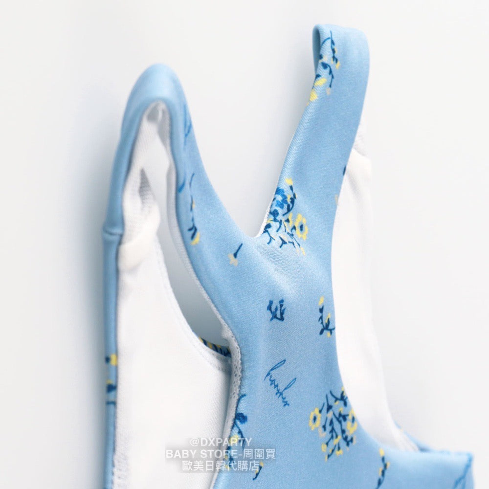 Japanese children's clothing YOGA small floral TOP 110-150cm girls' children's yoga series