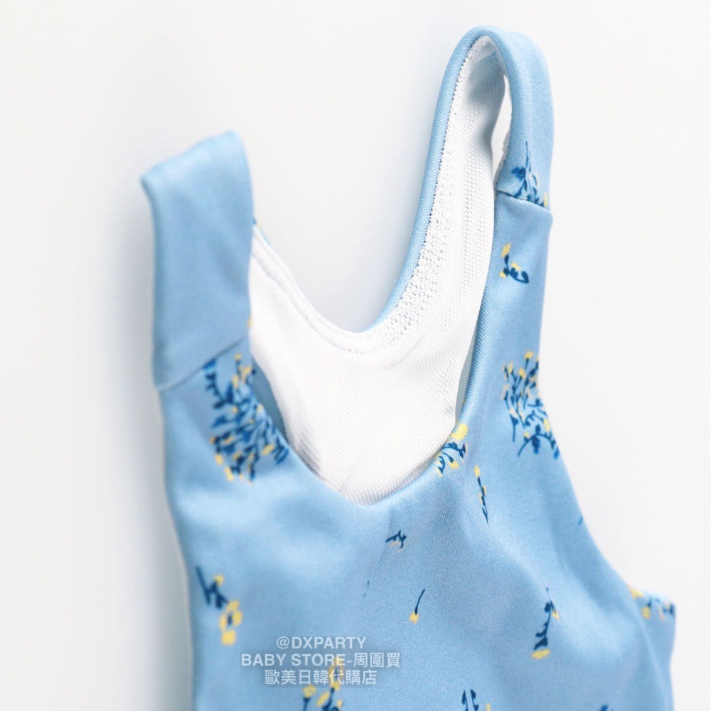 Japanese children's clothing YOGA small floral TOP 110-150cm girls' children's yoga series