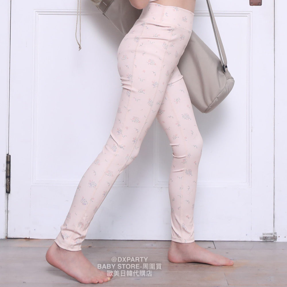 Japanese YOGA children's clothing small pattern leggings 110-150cm girls' children's yoga series