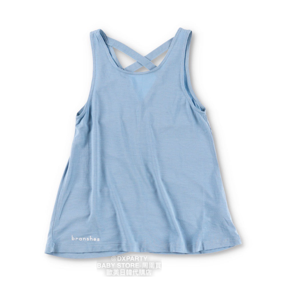 Japanese Children's YOGA Pleated Vest 110-150cm Girls' Children's Yoga Series