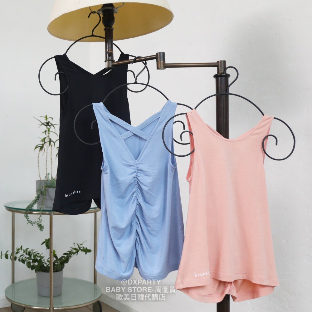 Japanese Children's YOGA Pleated Vest 110-150cm Girls' Children's Yoga Series