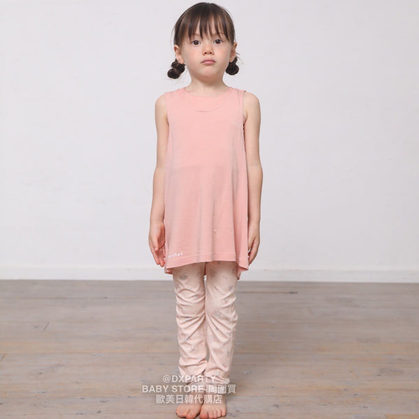 日本童裝 YOGA 褶皺背心 110-150cm 女童款兒童瑜伽系列