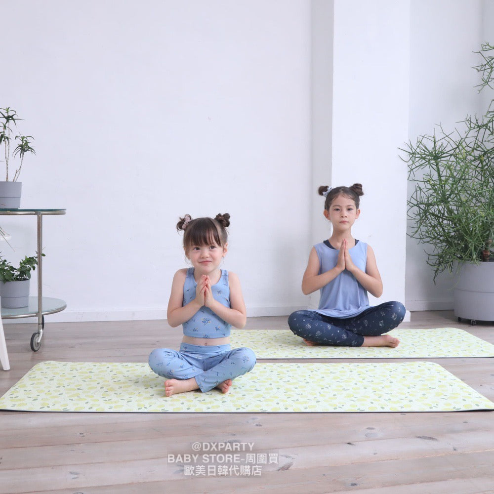 Japanese children's YOGA yoga mat S 140x60cm girls' children's yoga series