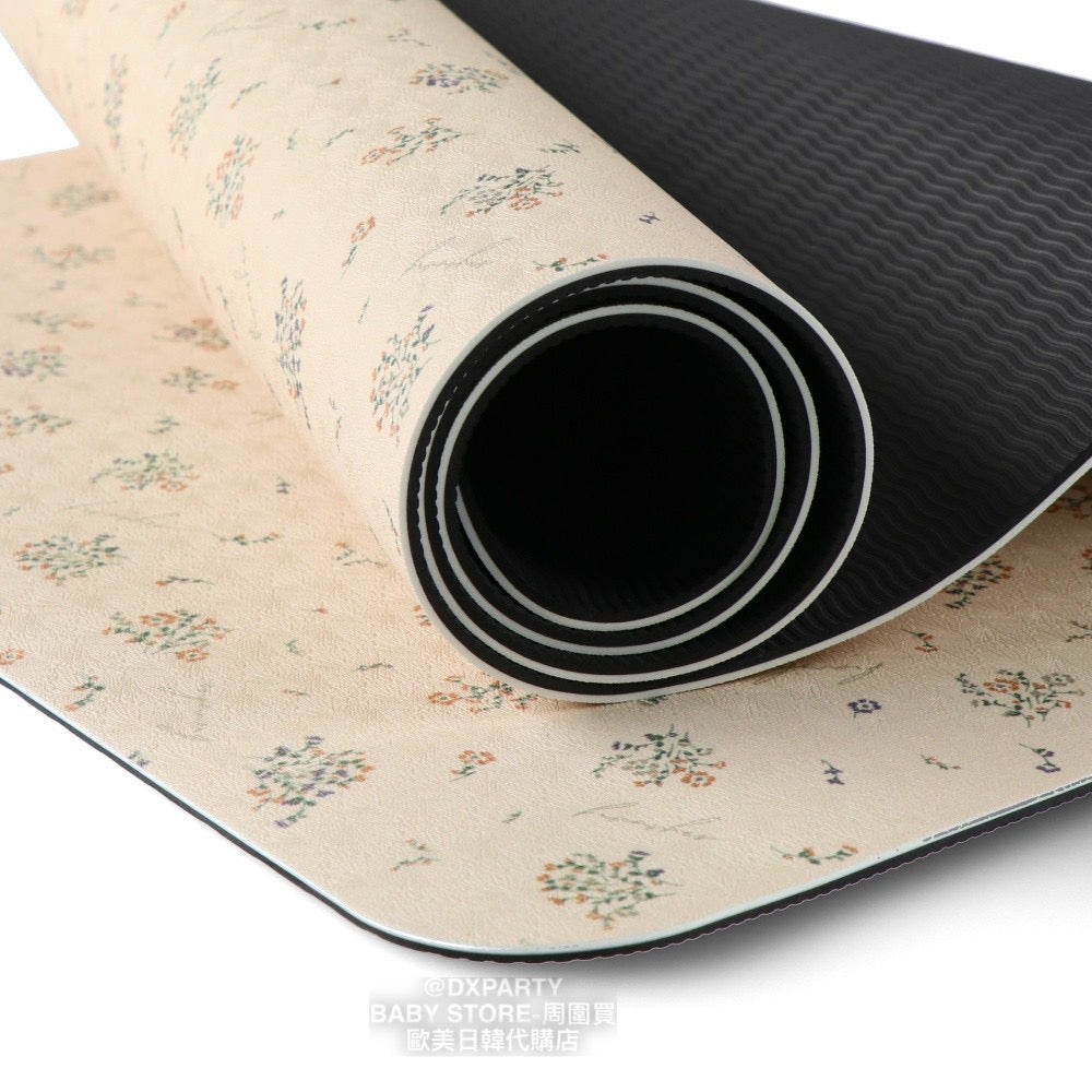 Japanese children's YOGA yoga mat S 140x60cm girls' children's yoga series