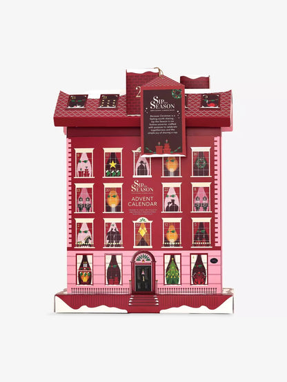 日英美直送 ENGLISH TEA SHOP STS Org. Town House Advent Calendar 24 Pyramid Tea Bags 48g  聖誕倒數日曆 大人款 聖誕快樂特輯 不參與$900免運 滿$900可加$25免運到順豐站/智能櫃 Christmas Advent Calendars 2026