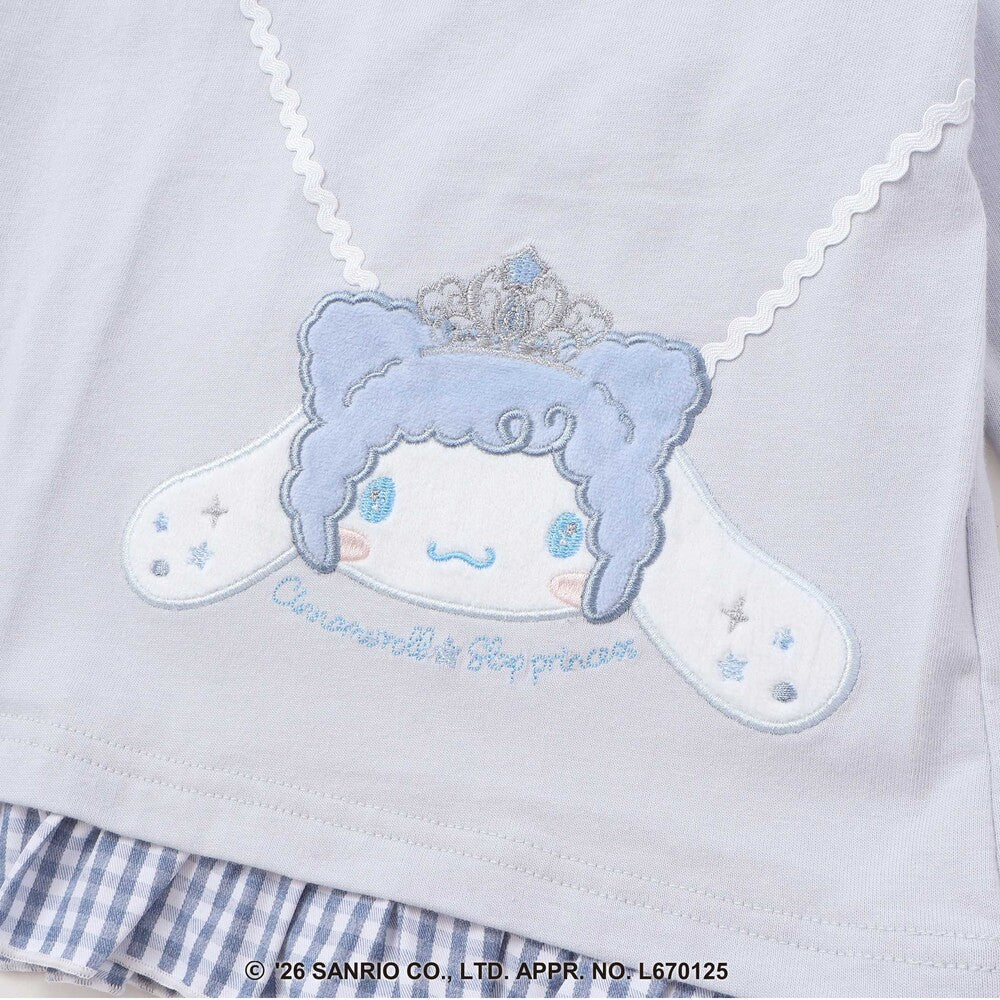 日本童裝 Slap Slip x Sanrio 翻領荷葉邊上衣 80-130cm 女童款 秋季 TOPS 其他品牌童裝