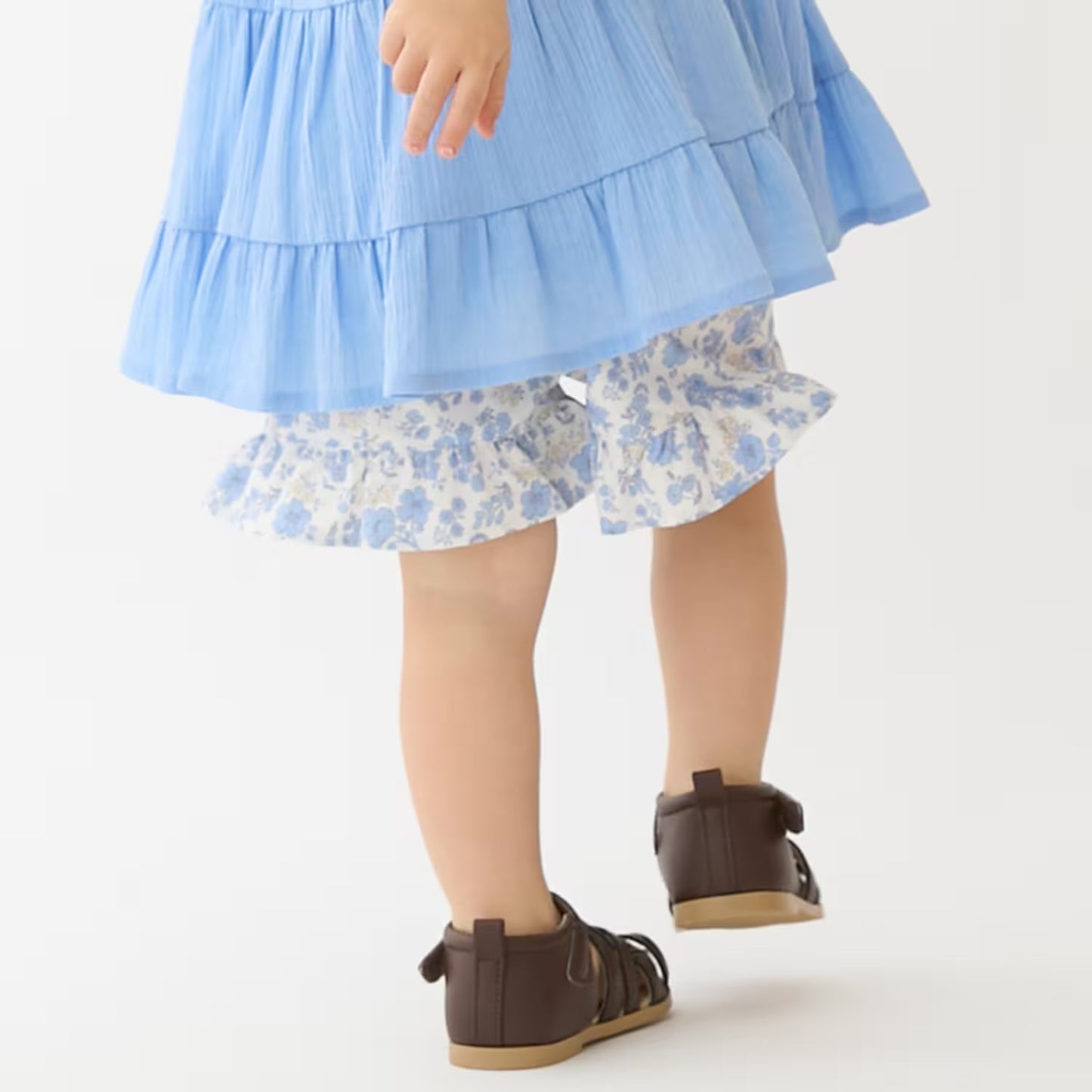 日本童裝 pe#main 水陸兩用 沙灘花邊短褲 80-130cm 女童款 PANTS 夏日玩水泳衣特輯