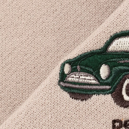 日本童裝 pe#main 假兩件熊仔衛衣 80-130cm 男童款 冬季 TOPS